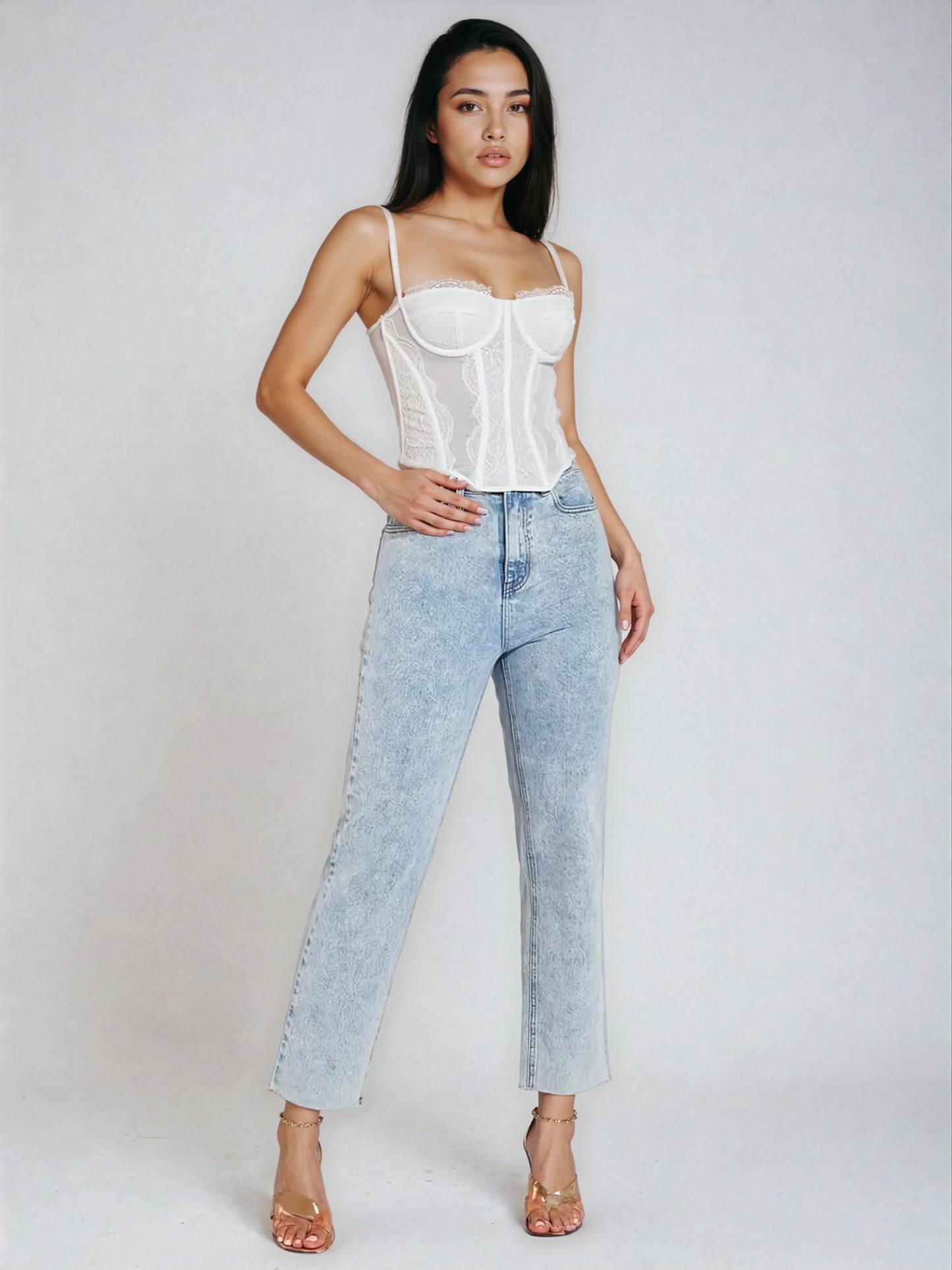 Sculpted Elegance Corset Top