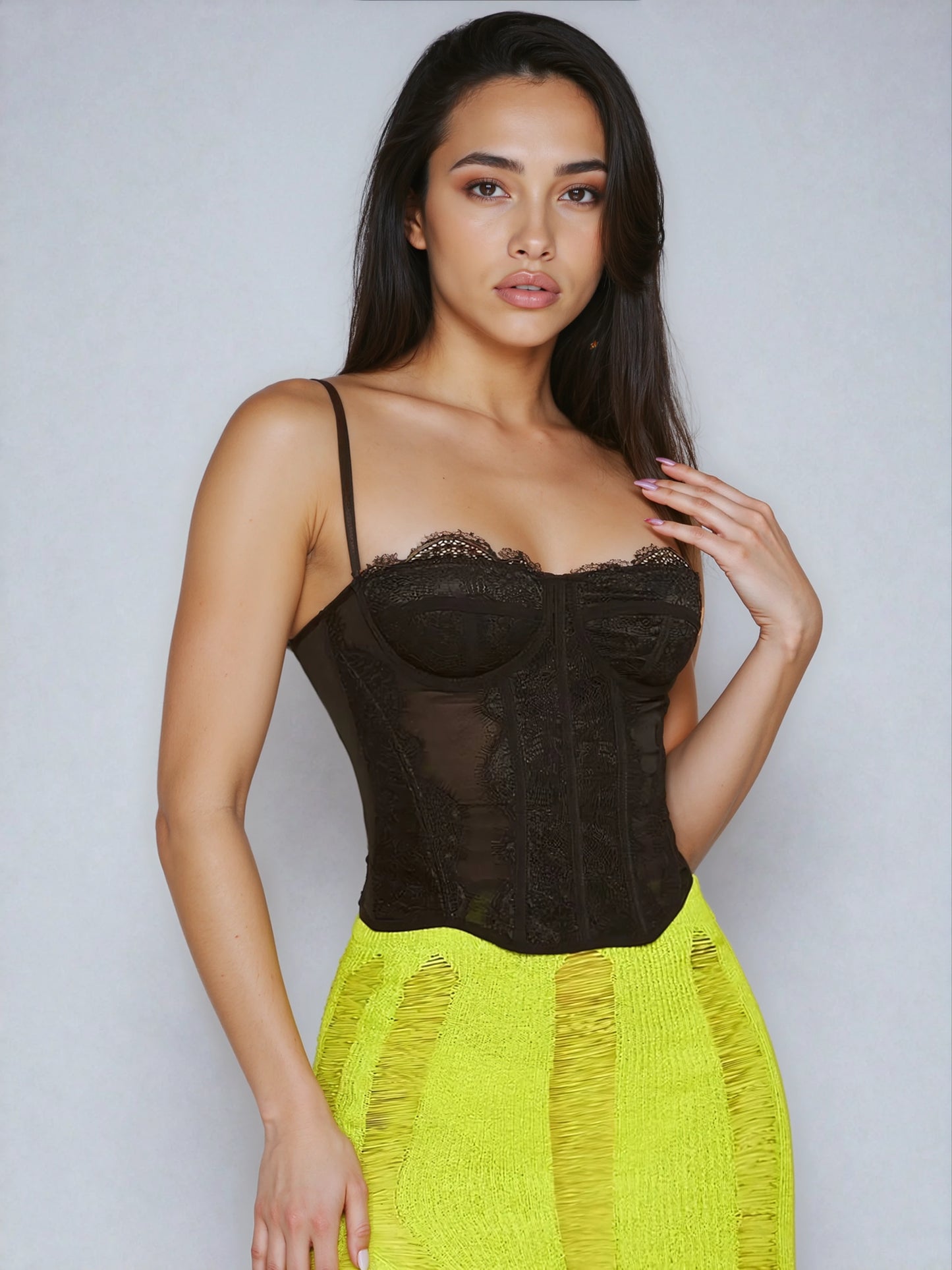 Sculpted Elegance Corset Top