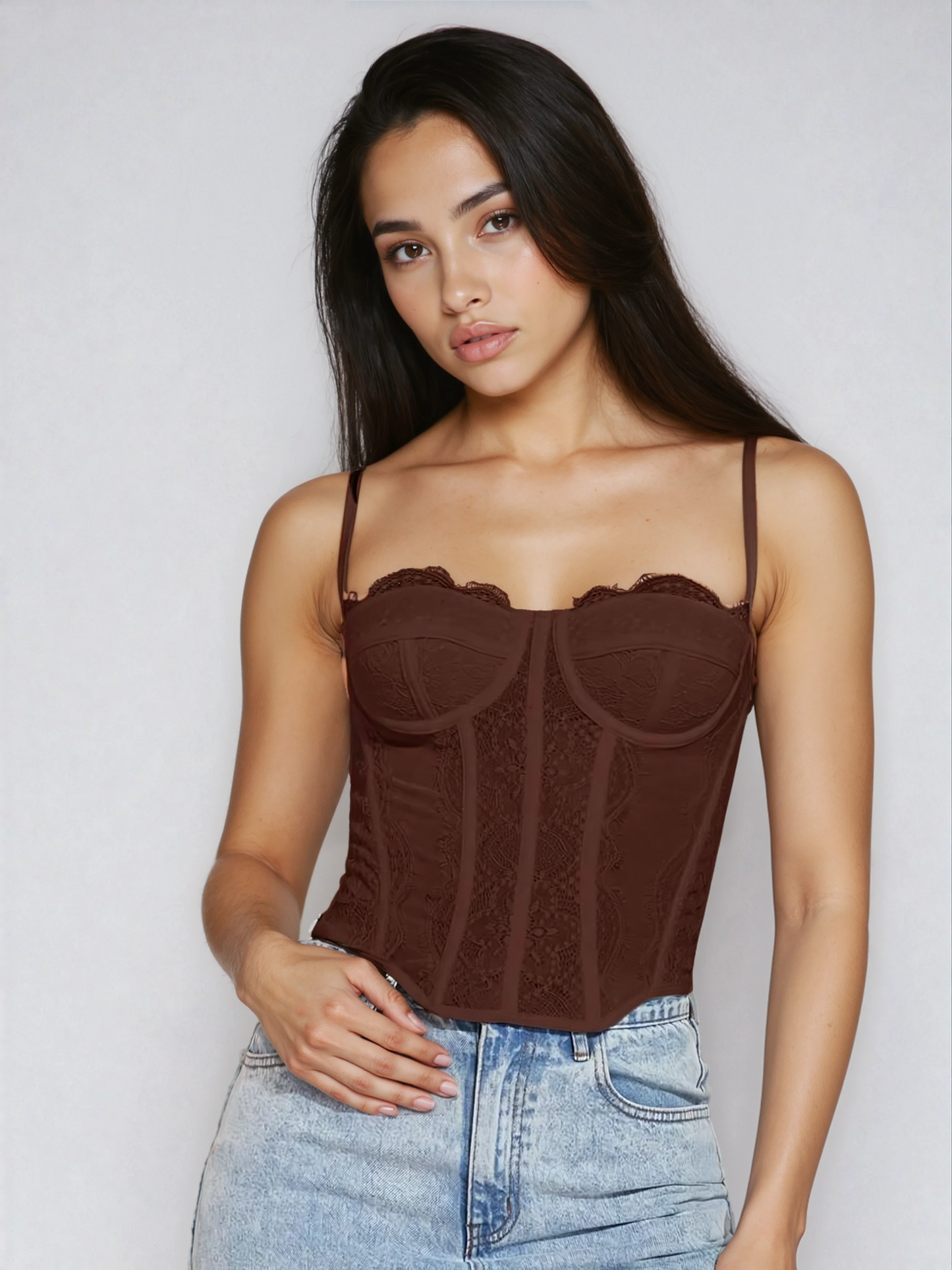 Sculpted Elegance Corset Top