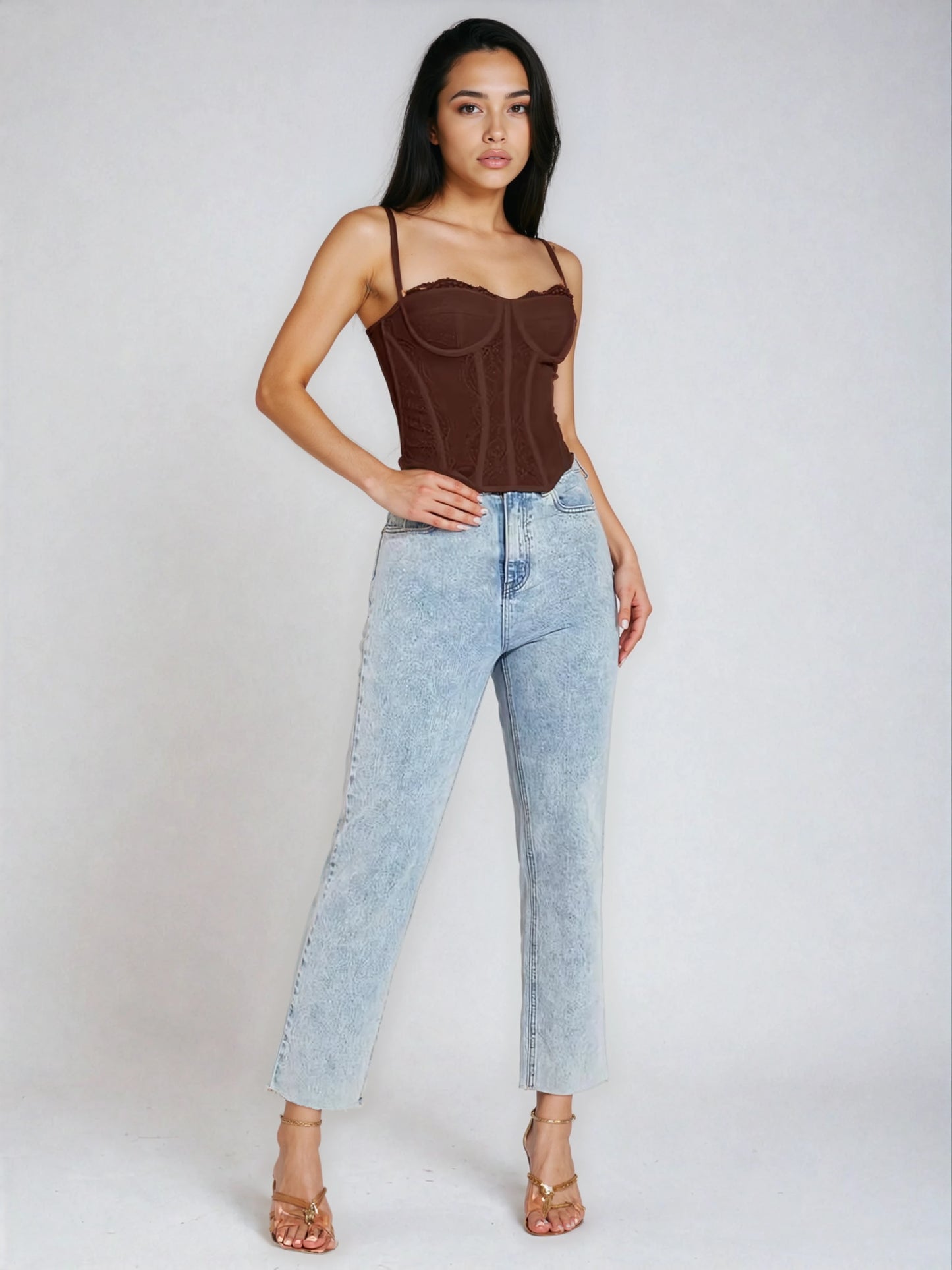 Sculpted Elegance Corset Top