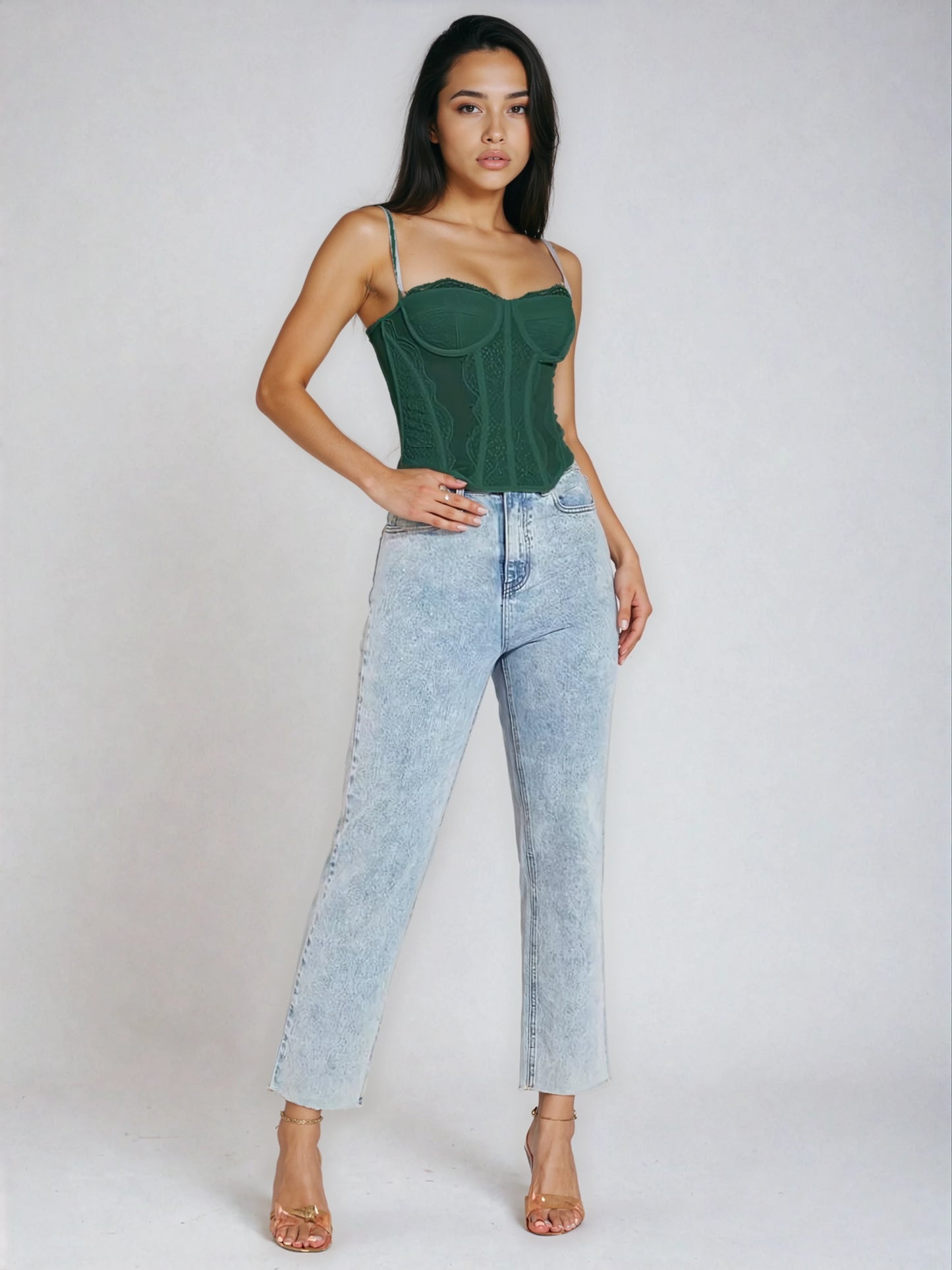 Sculpted Elegance Corset Top