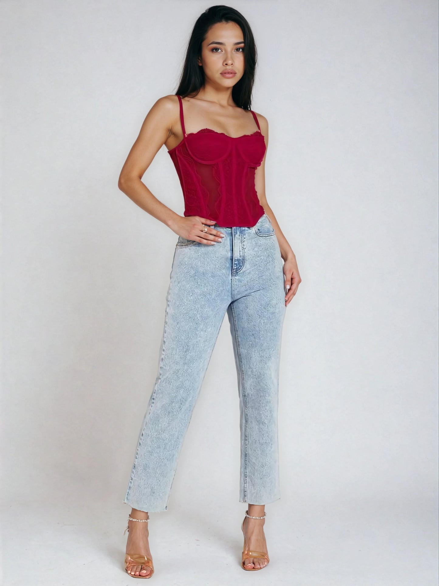 Sculpted Elegance Corset Top