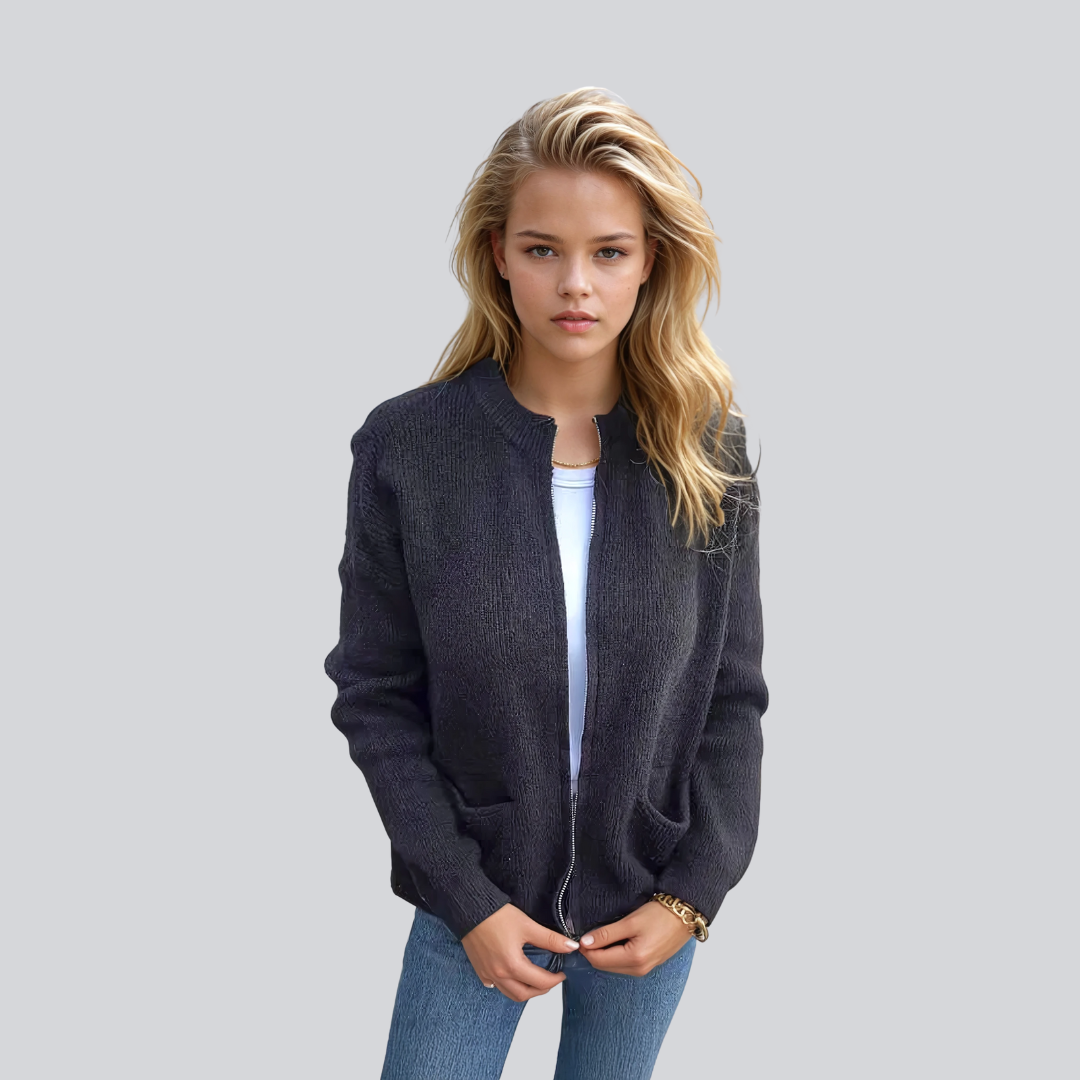 Sophia | Cozy cardigan with zipper