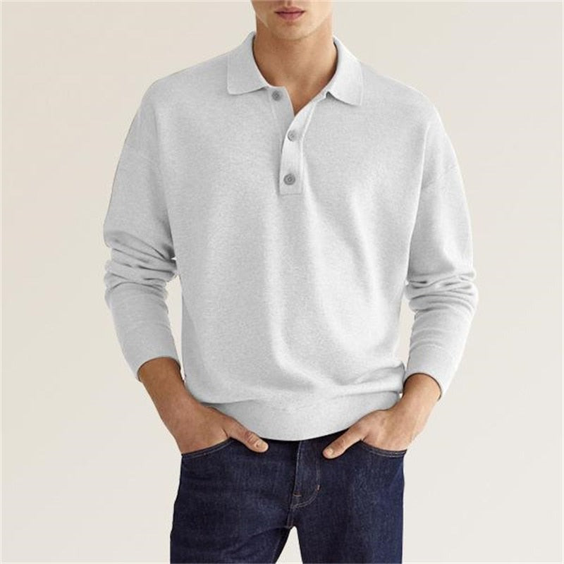 Heritage Long Sleeve Polo Shirt – Elegance, classic and comfortable