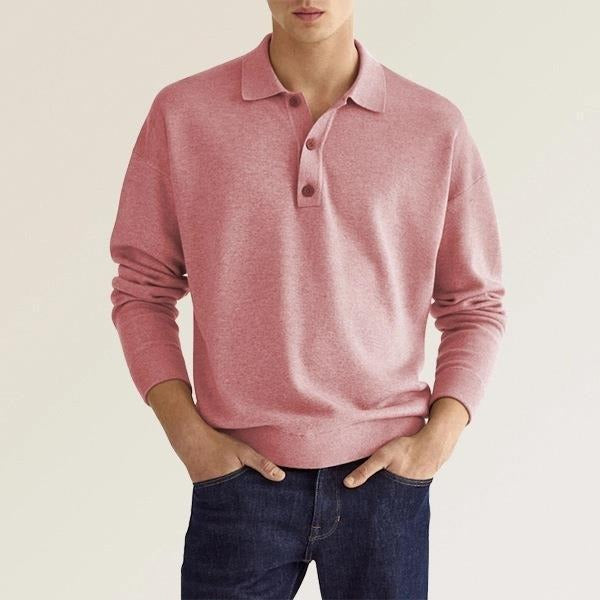 Heritage Long Sleeve Polo Shirt – Elegance, classic and comfortable