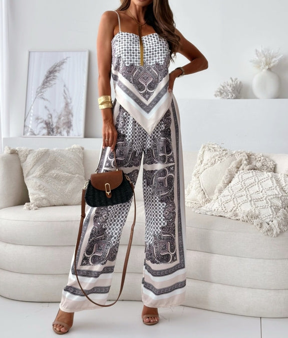 Retro luxury two-piece set