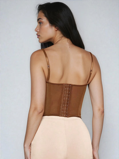Sculpted Elegance Corset Top