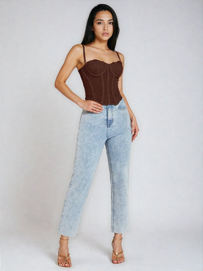 Sculpted Elegance Corset Top