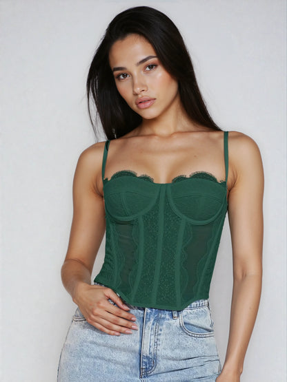Sculpted Elegance Corset Top