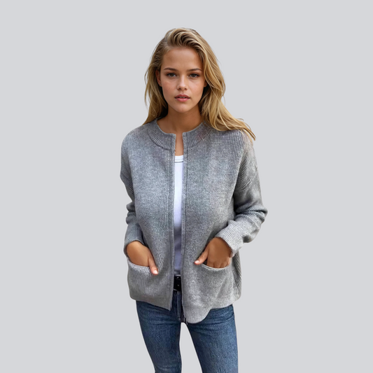 Sophia | Cozy cardigan with zipper
