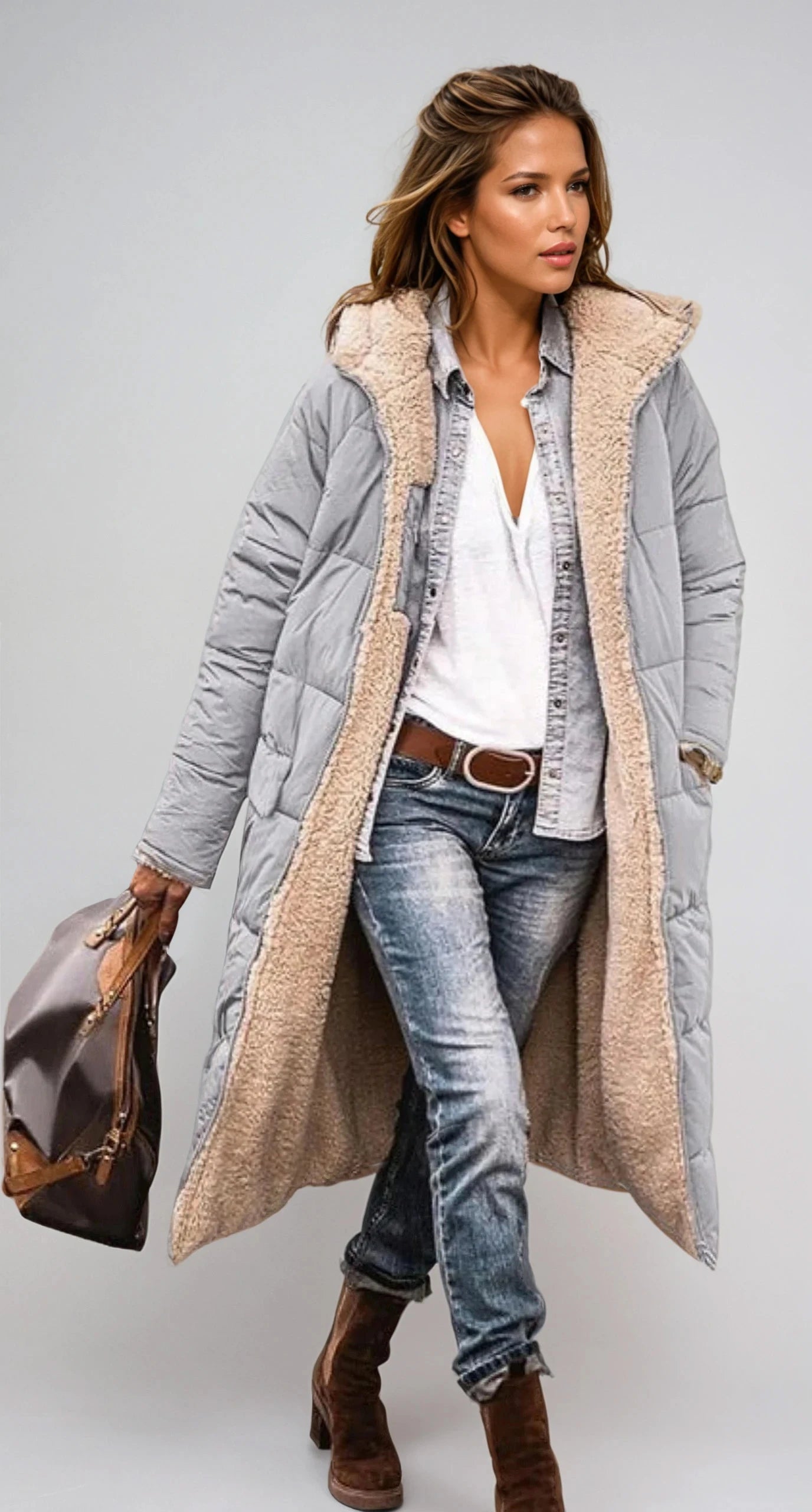 Amelia Wool Coat | Timeless Elegant