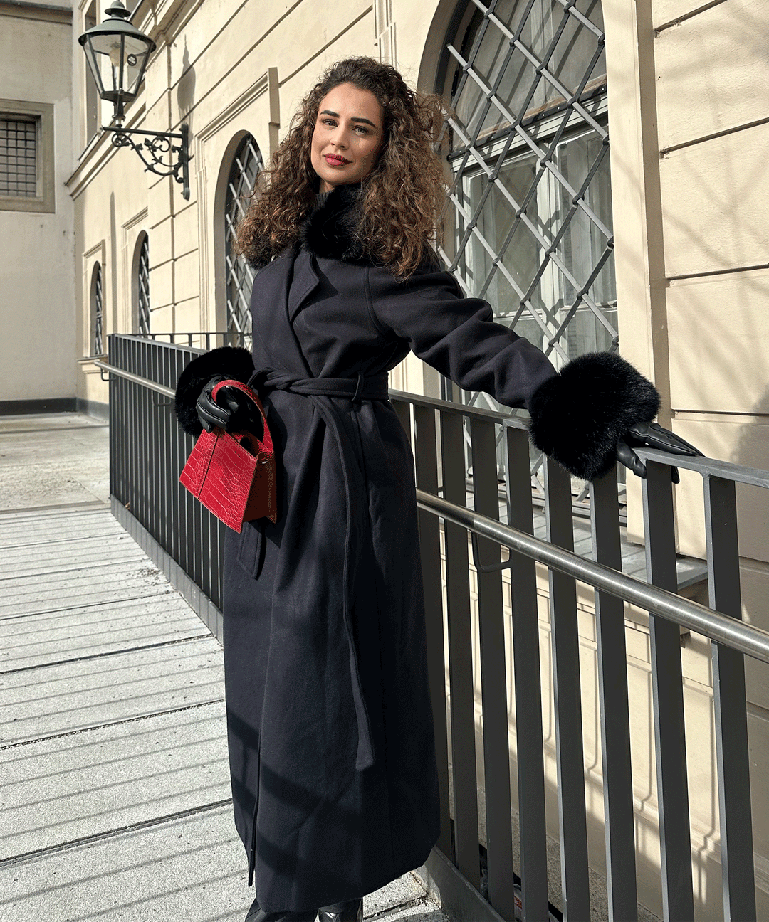 Luna | Faux Suede Coat