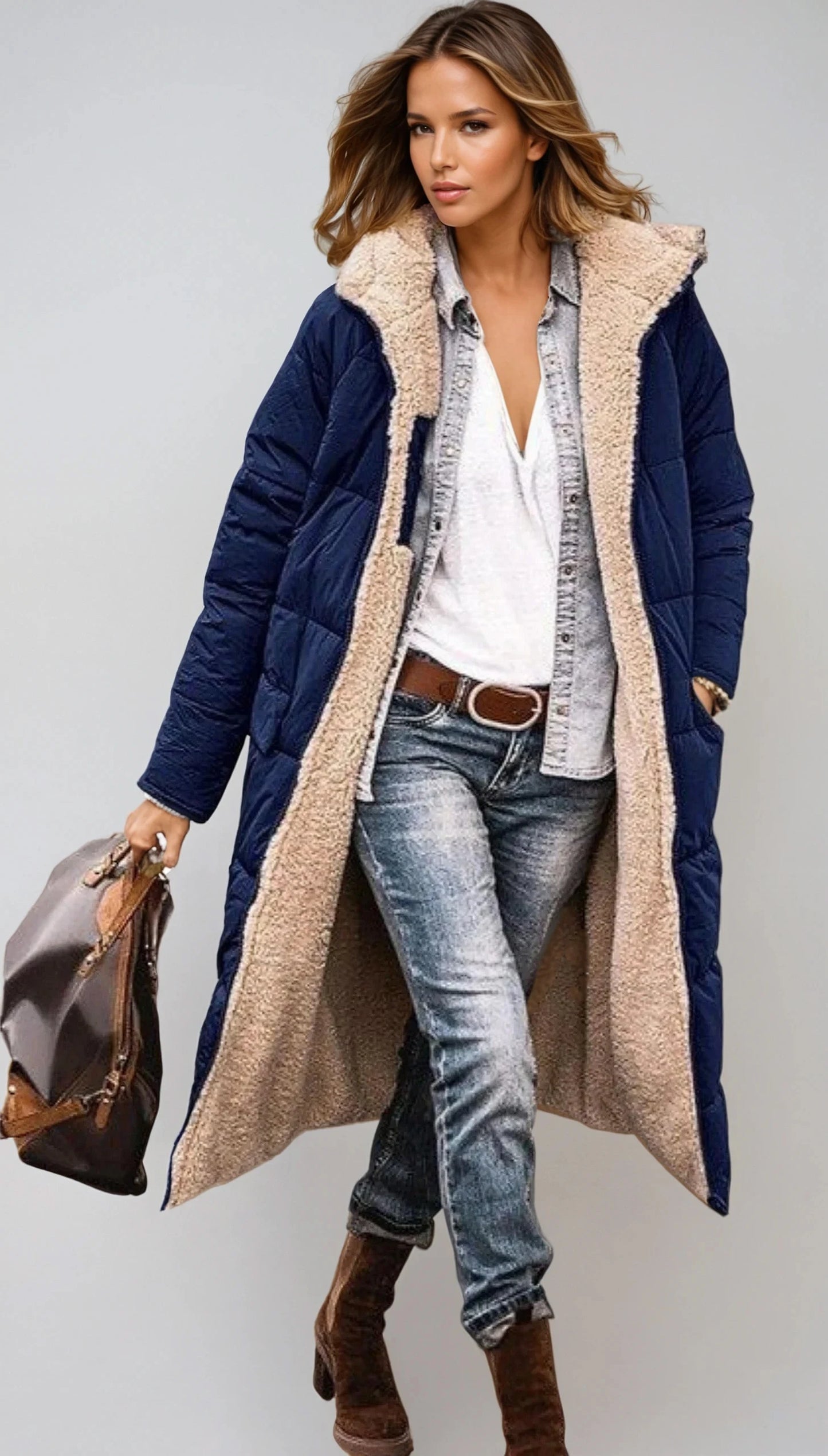 Amelia Wool Coat | Timeless Elegant