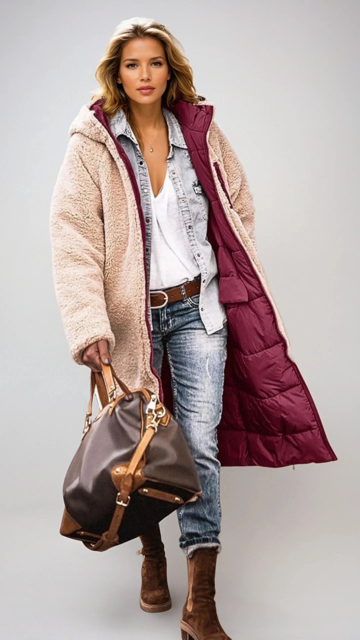 Amelia Wool Coat | Timeless Elegant