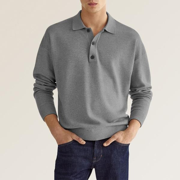 Heritage Long Sleeve Polo Shirt – Elegance, classic and comfortable 