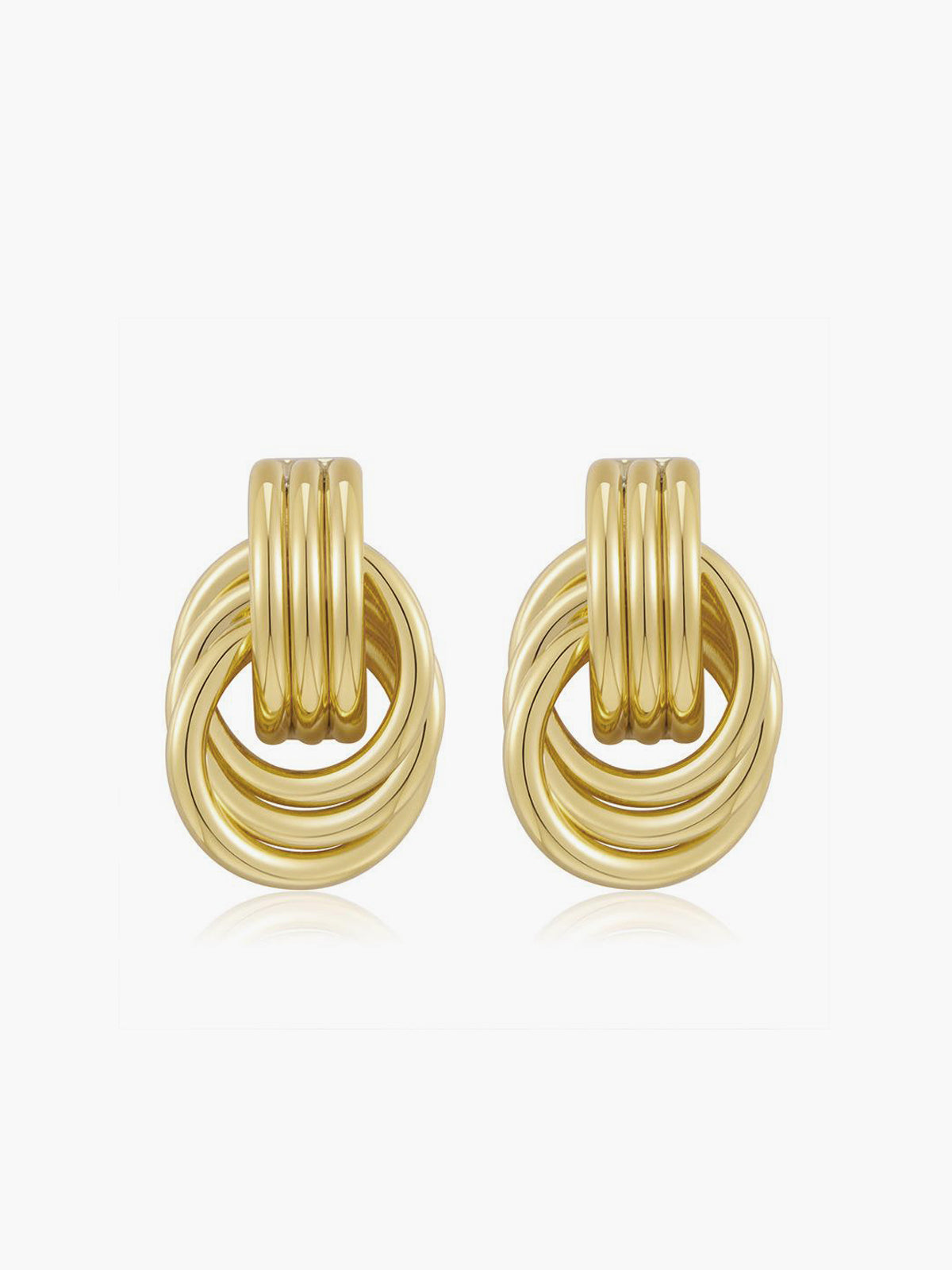 Aurielle Multi Ring Drop Earrings 