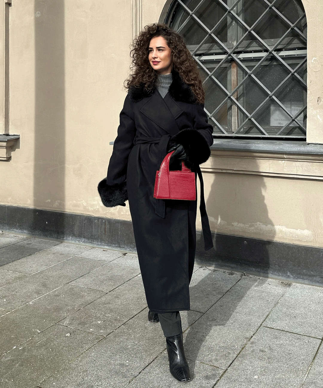 Luna | Faux Suede Coat