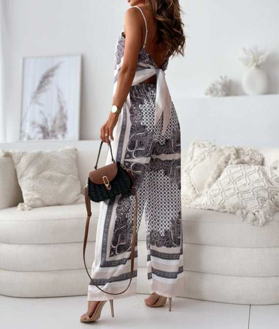 Retro luxury two-piece set